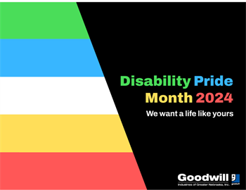 July is Disability Pride Month