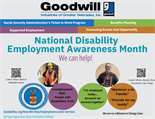 October is National Disability Employment Awareness Month