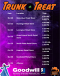 Trunk or Treat 2025: Celebrate Halloween with Goodwill!