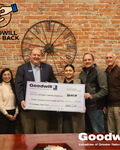 Goodwill Gives Back:  Goodwill Industries of Greater Nebraska Donates $8,017.39 to Lexington Community Foundation