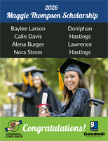 Goodwill Announces 2026 Maggie Thompson Scholarship Recipients