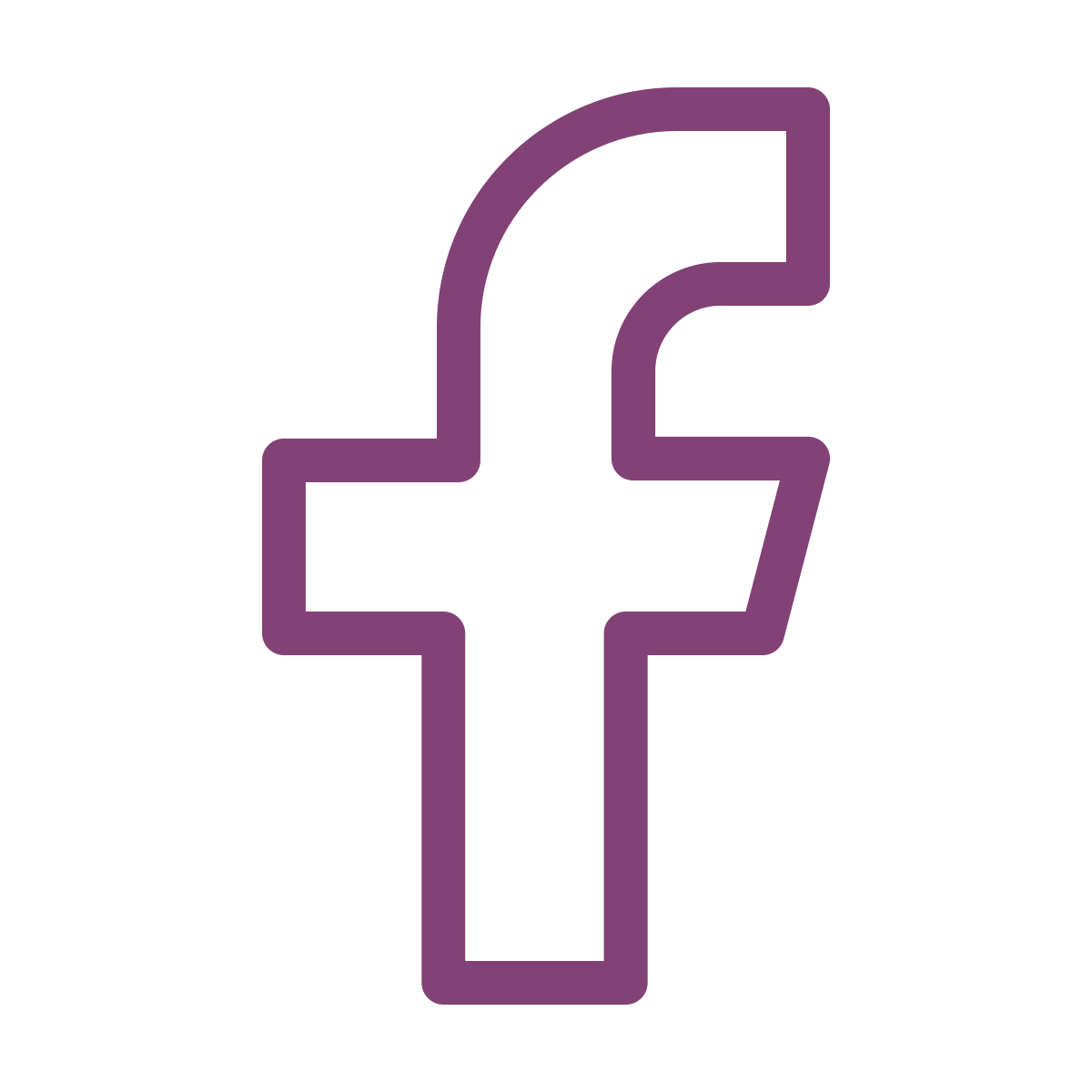 purple Facebook icon
